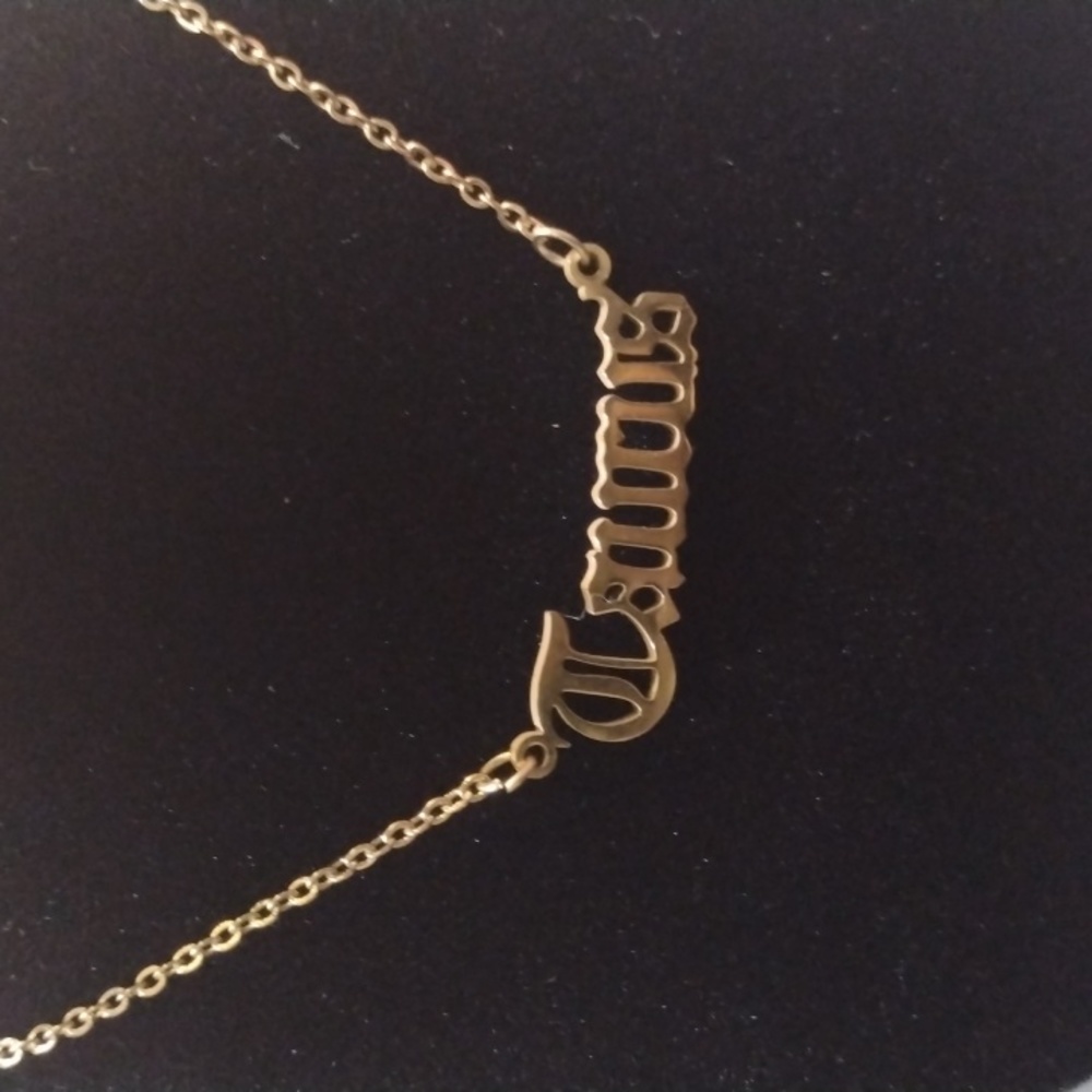 Gold Stainless Steel Taurus♉ Necklace